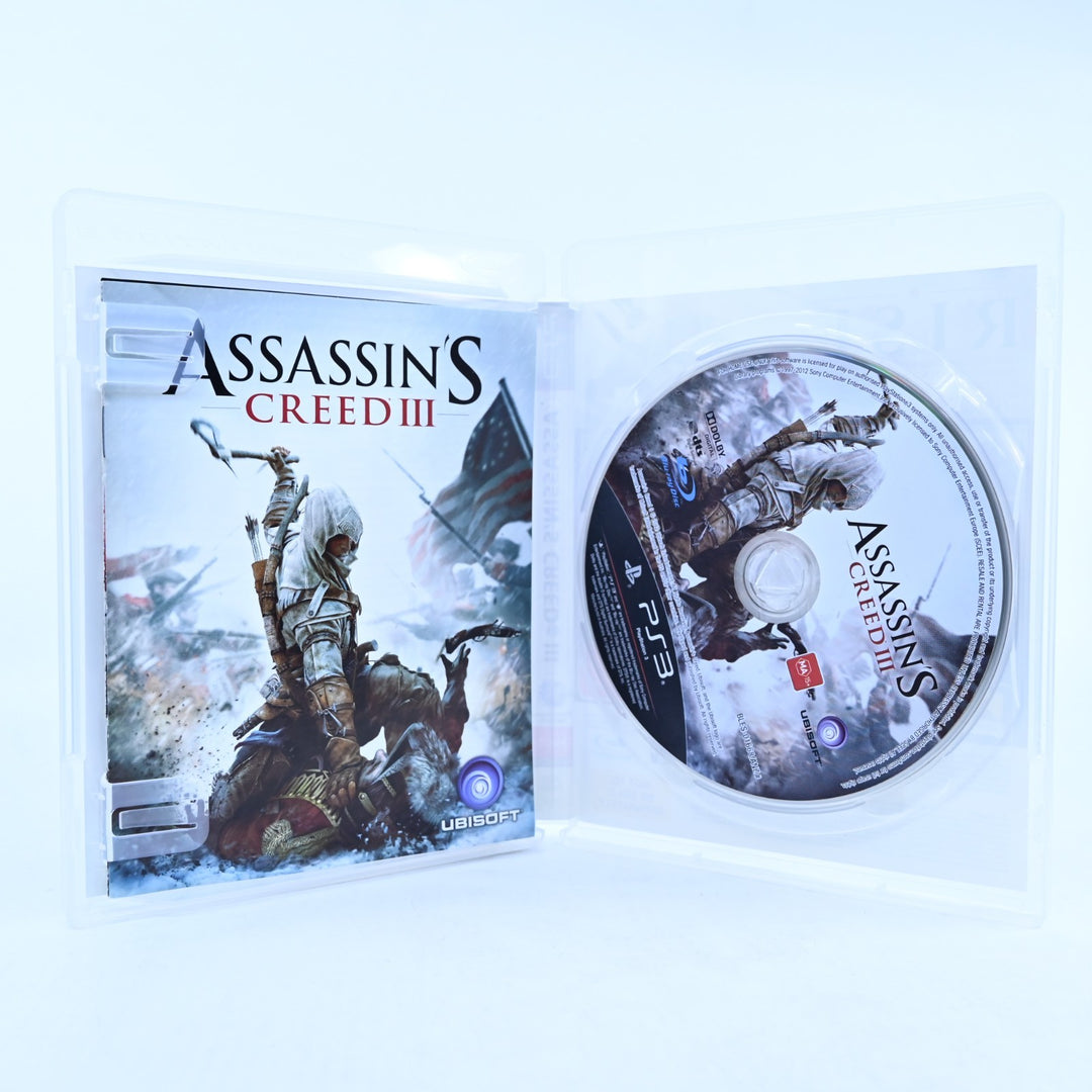Assassin's Creed III - Join or Die Edition -  PS3 Game + Manual