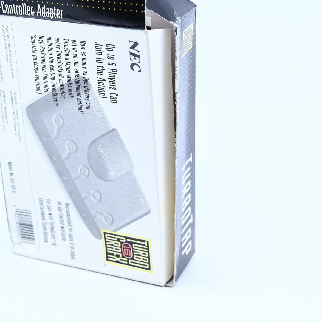 UNUSED! NEC Turbografx TurboTap / Multitap - Turbografx-16 Accessory / PC Engine