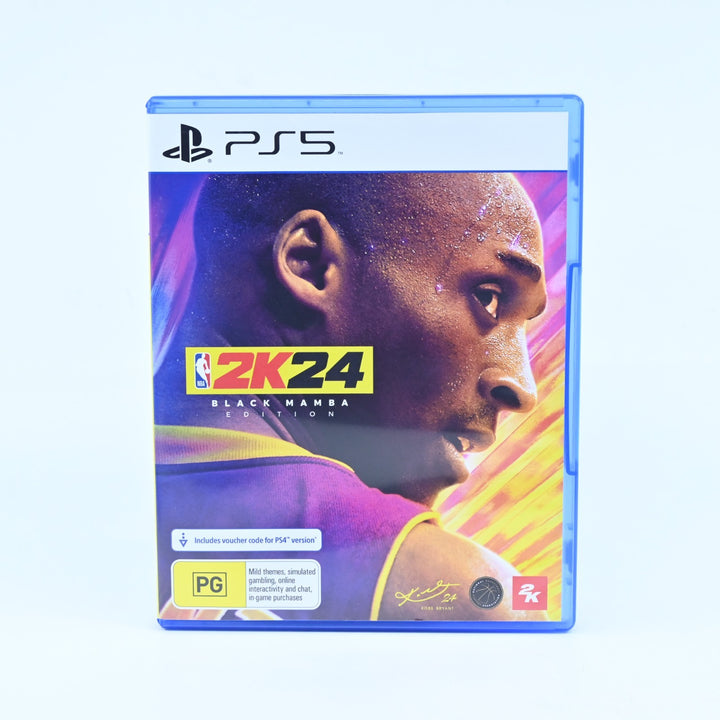 NBA 2K24: Black Mamba Edition - Sony Playstation 5 / PS5 Game - MINT DISC!
