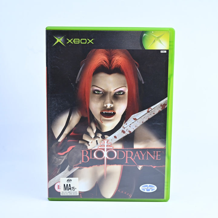 BloodRayne - Original Xbox Game + Manual - PAL - MINT DISC!