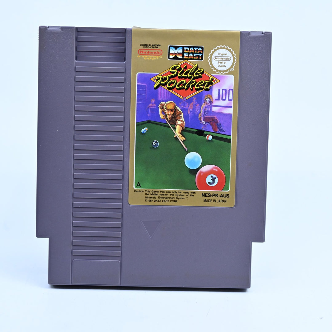Side Pocket - Nintendo Entertainment System / NES Boxed Game - PAL - FREE POST!