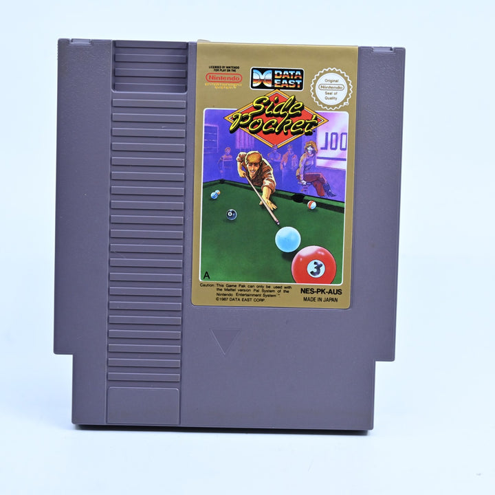 Side Pocket - Nintendo Entertainment System / NES Boxed Game - PAL - FREE POST!