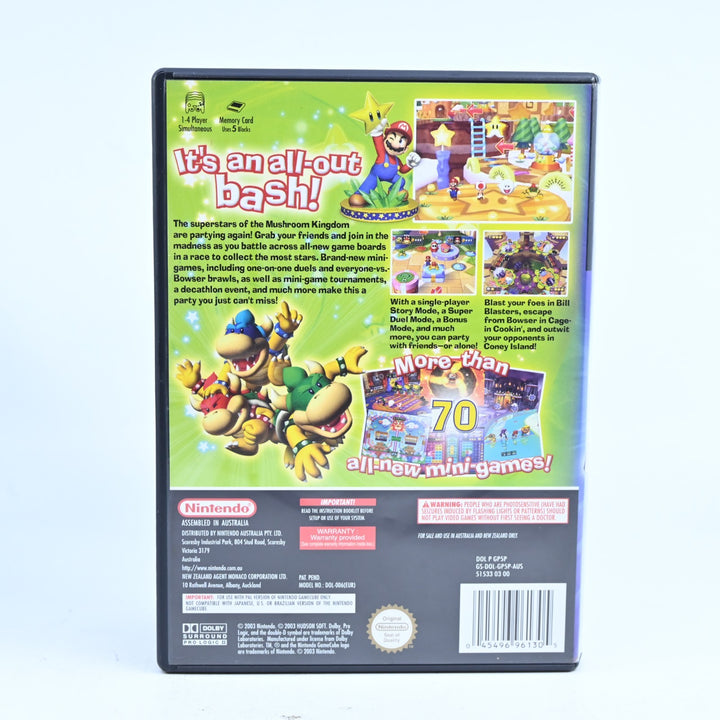 Mario Party 5 - Nintendo Gamecube Game + Manual - PAL - FREE POST!