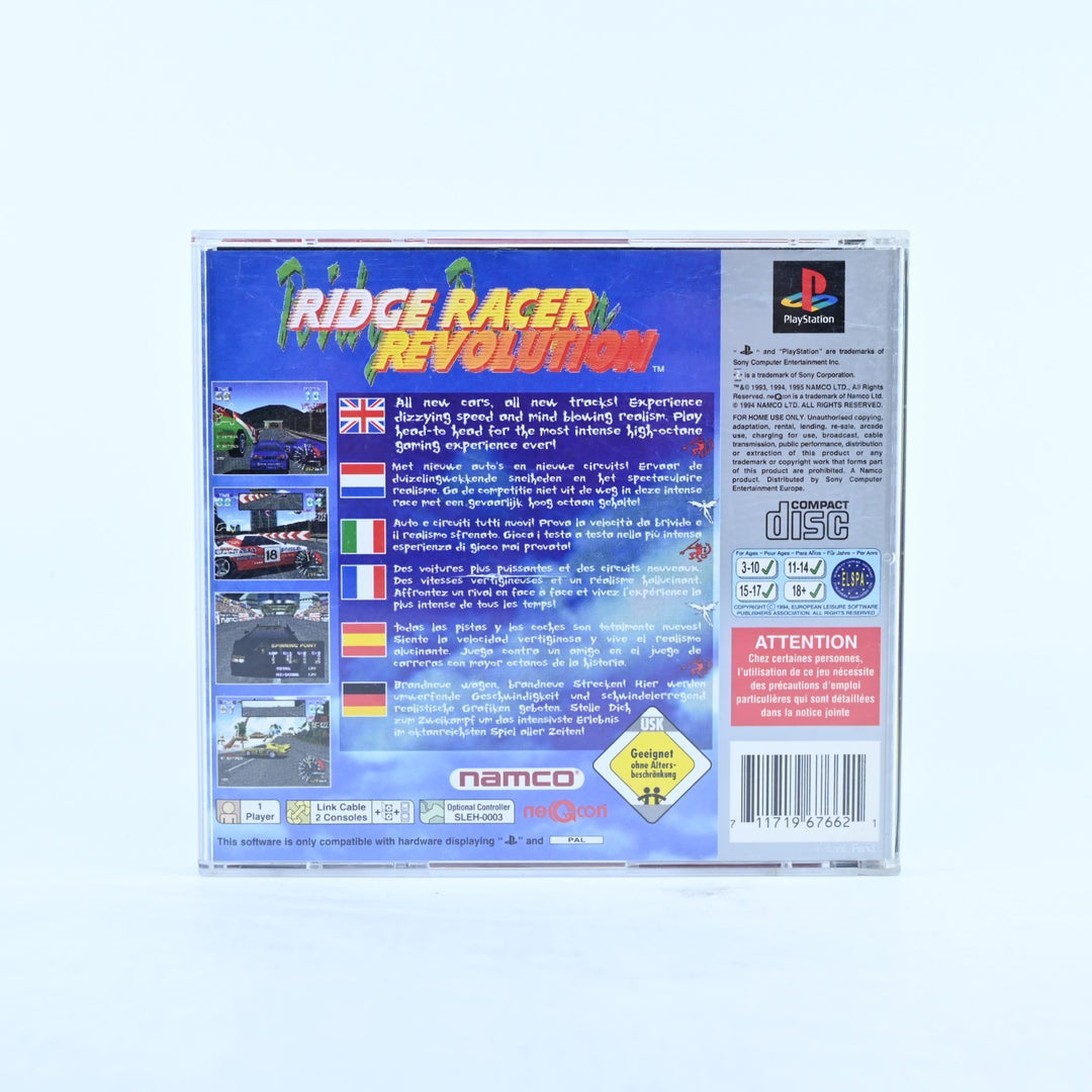 Ridge Racer Revolution - Sony Playstation 1 / PS1 Game + Manual - PAL