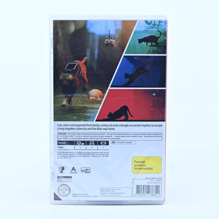 SEALED! Stray - Nintendo Switch Game - FREE POST!