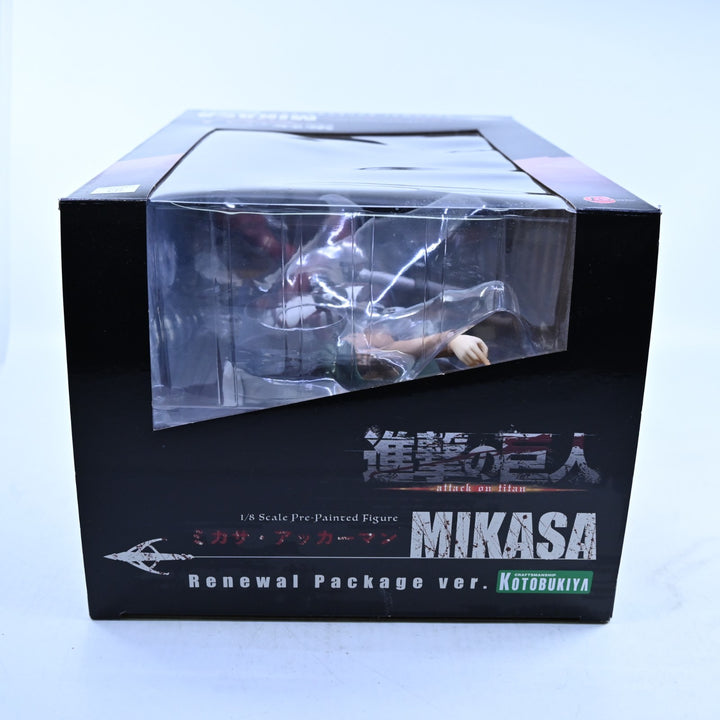 Mikasa Ackerman Renewal Package Ver. - ARTFX-J - Kotobukiya - Anime Figure
