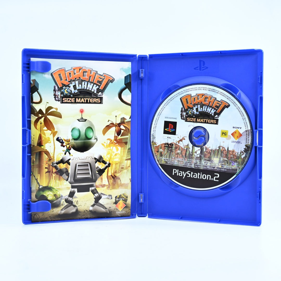 Ratchet & Clank: Size Matters - Sony Playstation 2 / PS2 Game + Manual - PAL