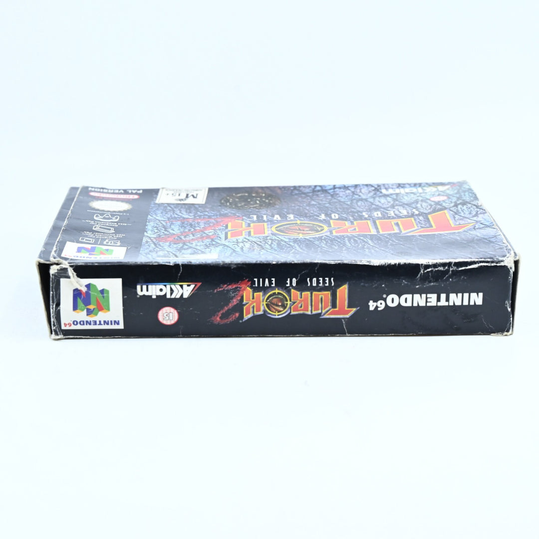 Turok 2: Seeds of Evil - N64 / Nintendo 64 Boxed Game - PAL - FREE POST!