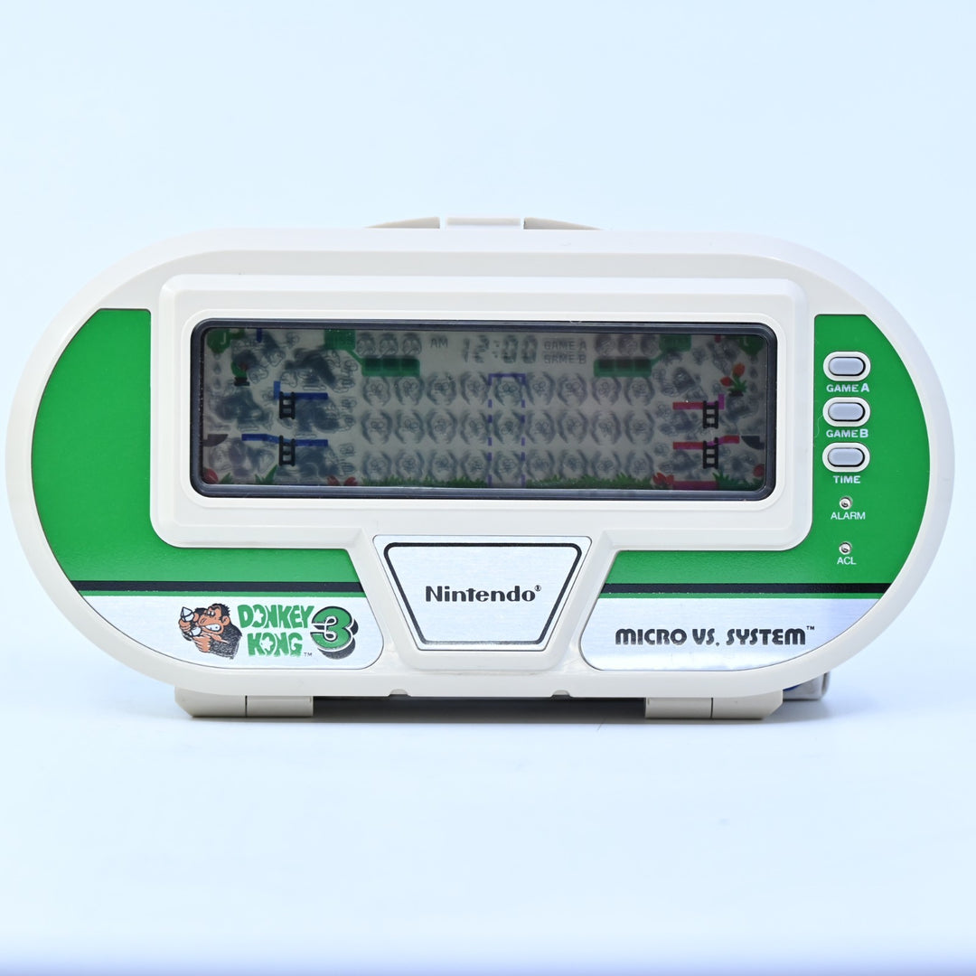 Donkey Kong 3 - AK-302 - Micro Vs. System - Nintendo Game & Watch Boxed Console