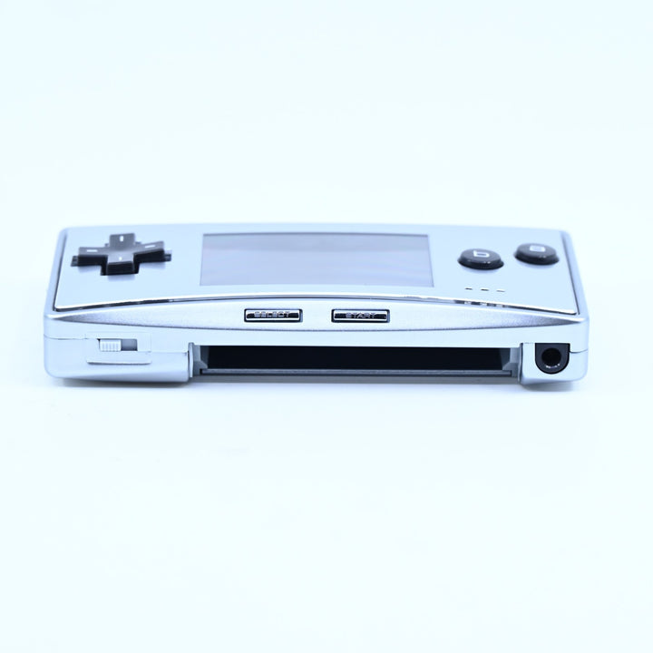 OXY-001 Silver - Nintendo Gameboy Micro Boxed Console - FREE POST!