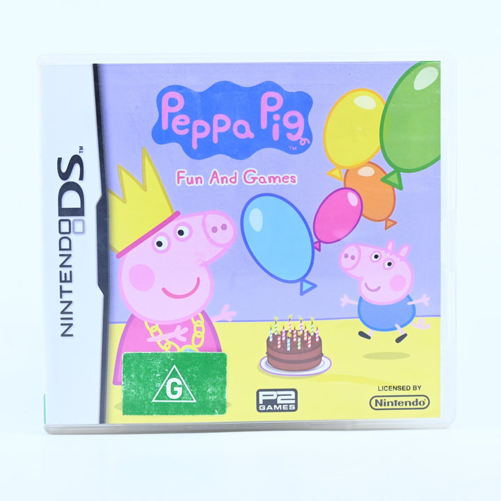 Peppa Pig Fun and Games - Nintendo DS Game - PAL + Manual - FREE POST!