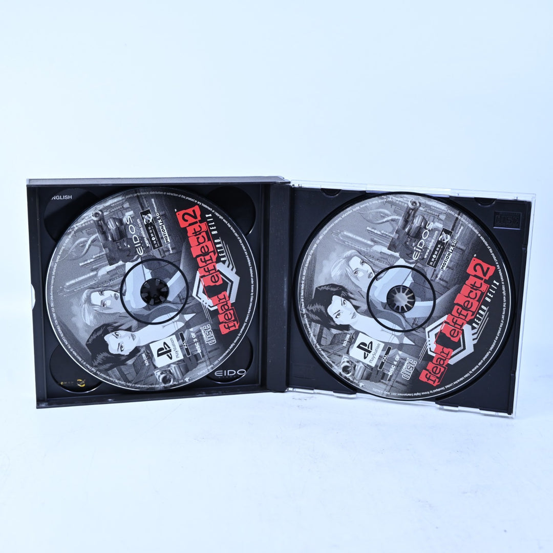Fear Effect 2: Retro Helix - Sony Playstation 1 / PS1 Game + Manual - PAL