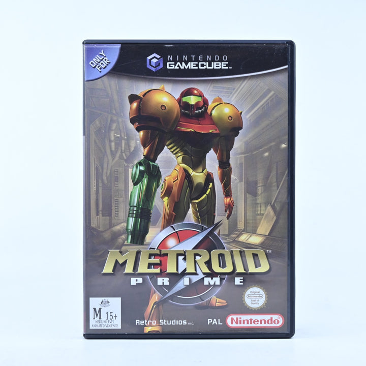 Metroid Prime - Nintendo Gamecube Game + Manual - PAL - FREE POST!