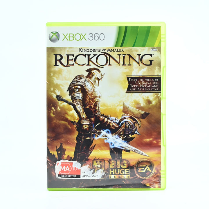 Kingdoms of Amalur: Reckoning - Xbox 360 Game + Manual - PAL - NEAR MINT DISC!