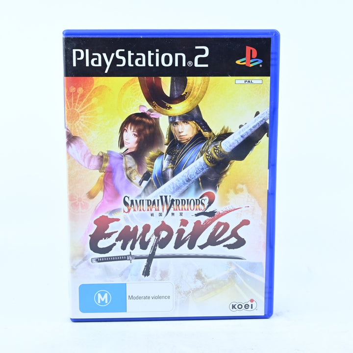 Samurai Warriors 2: Empires - Sony Playstation 2 / PS2 Game + Manual - PAL