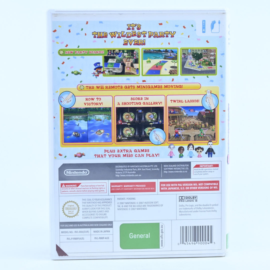 Mario Party 8 - Nintendo Wii Game + Manual - PAL - MINT DISC!