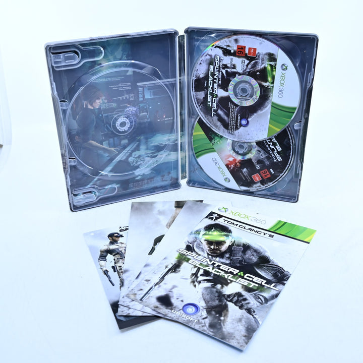 Tom Clancy's Splinter Cell Blacklist - Steelbook - Xbox 360 Game + Manual - PAL