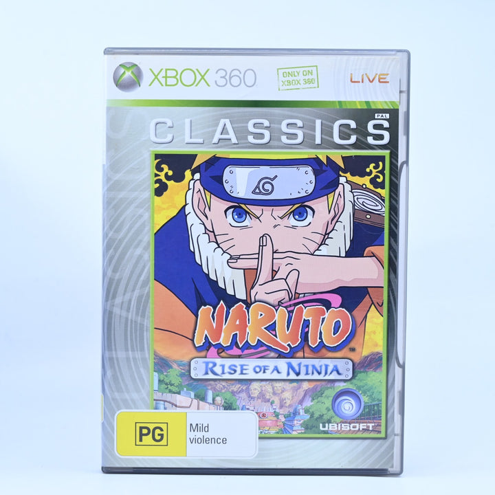 Naruto: Rise of a Ninja - Xbox 360 Game + Manual - PAL - MINT DISC!