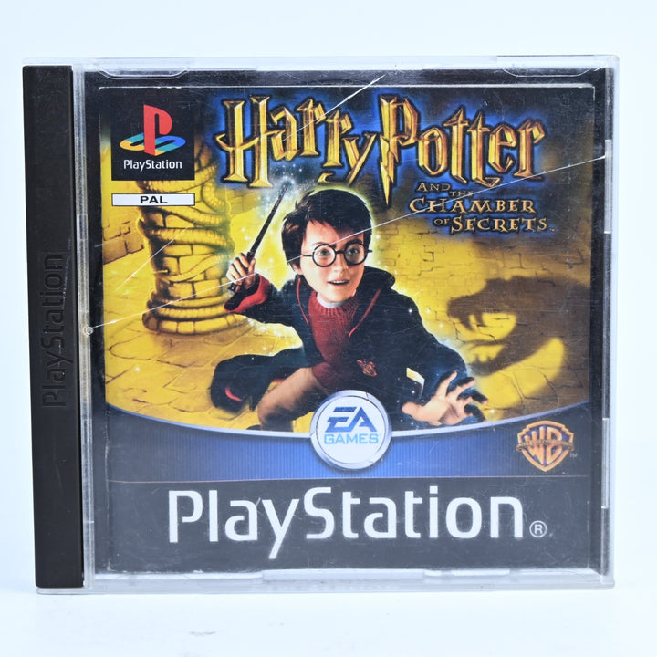Harry Potter and the Chamber of Secrets - PS1 Game + Manual - PAL - MINT DISC!