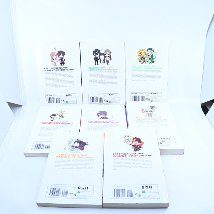 Sword Art Online - Volumes 1-8 - Reki Kawahara - Yen On - Light Novel