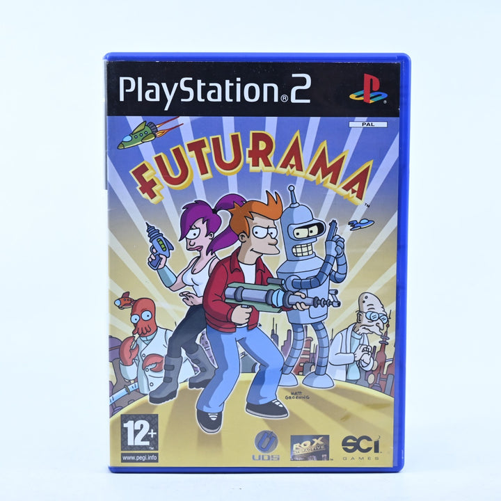 Futurama - Sony Playstation 2 / PS2 Game + Manual - PAL