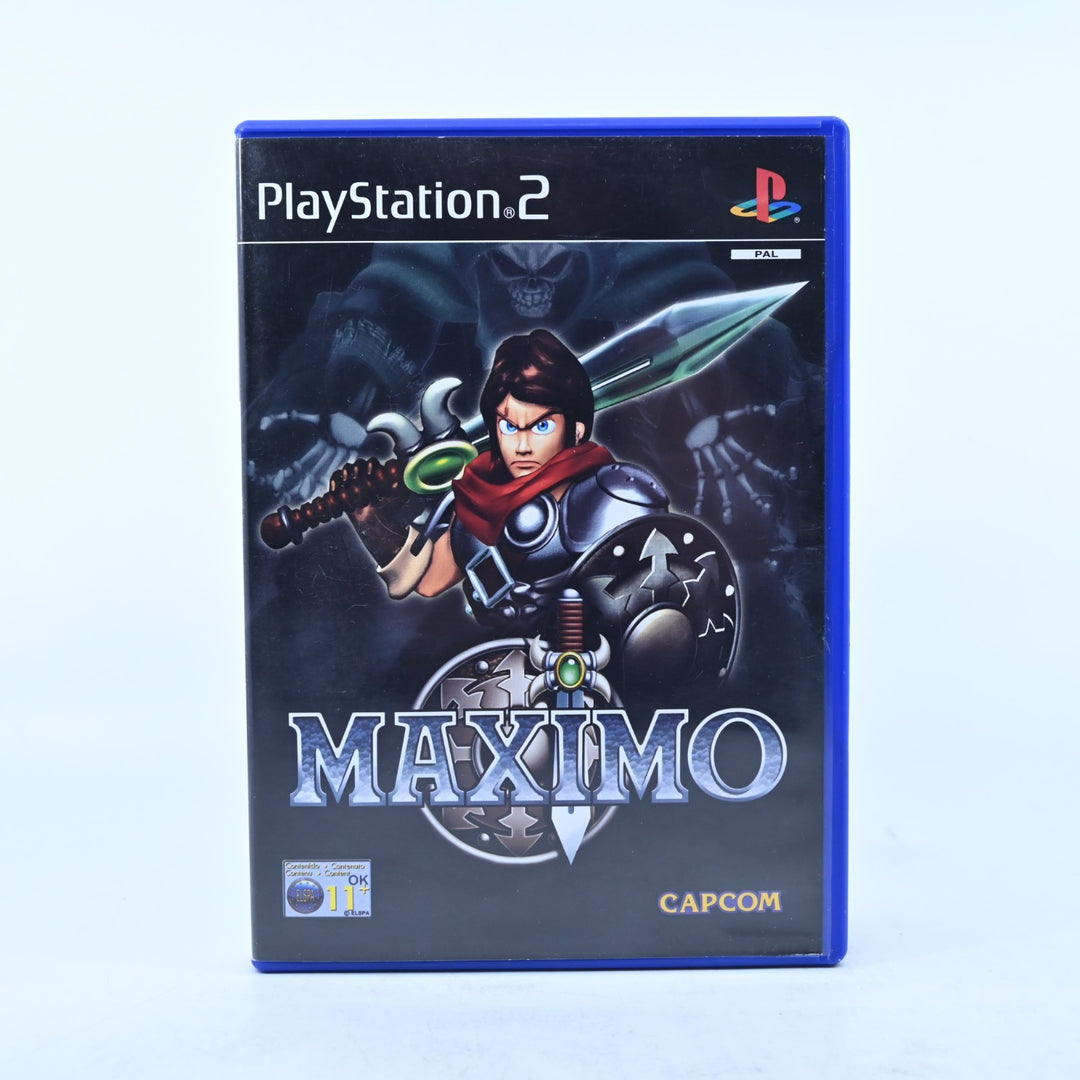 Maximo - Sony Playstation 2 / PS2 Game + Manual - PAL - MINT DISC!