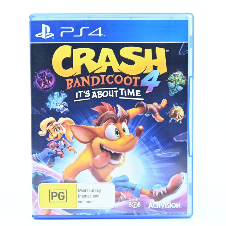 Crash Bandicoot: It's About Time - Sony Playstation 4 / PS4 Game - FREE POST!