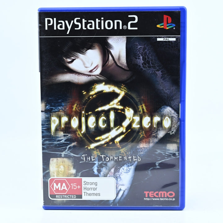 Project Zero 3: The Tormented - Sony Playstation 2 / PS2 Game + Manual - PAL