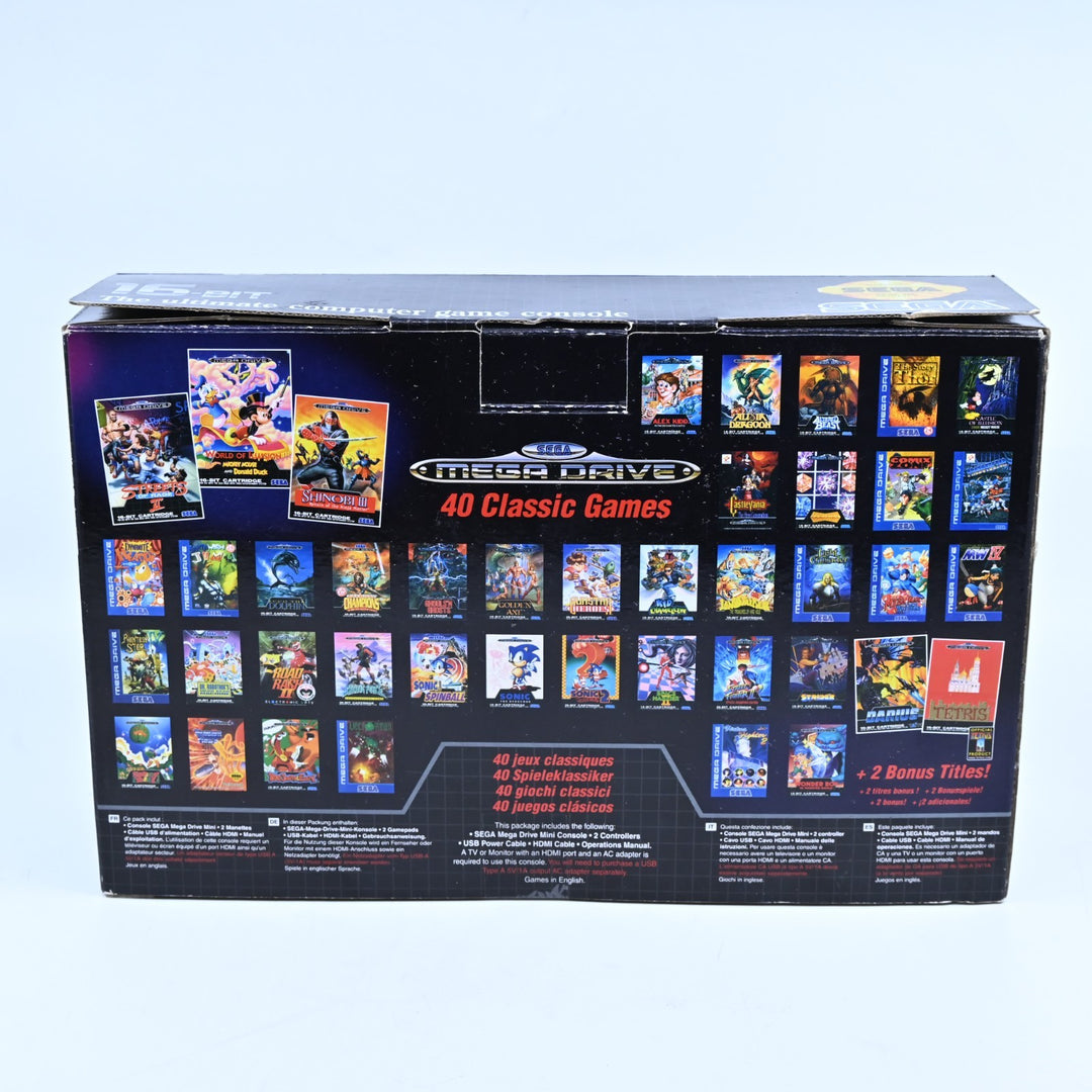 Mega Drive Mini - Sega Mega Drive Boxed Console - PAL - FREE POST!