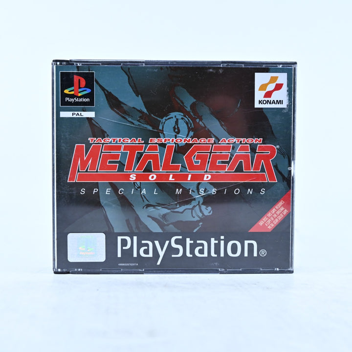 Metal Gear Solid Special Missions - Sony Playstation 1 / PS1 Game - No Manual