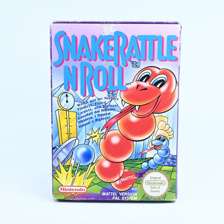Snake Rattle N Roll - Nintendo Entertainment System / NES Boxed Game - PAL
