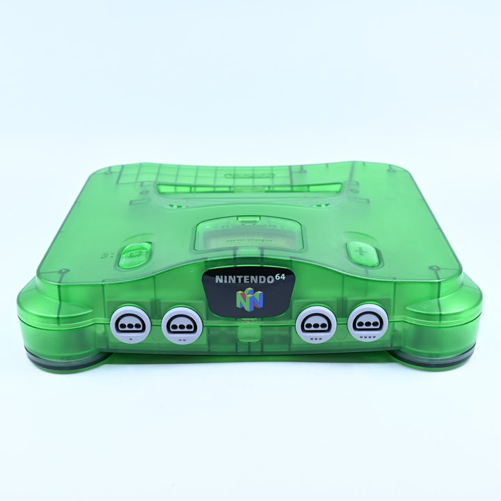LIKE NEW! Jungle Green - N64 / Nintendo 64 Console - PAL - FREE POST!