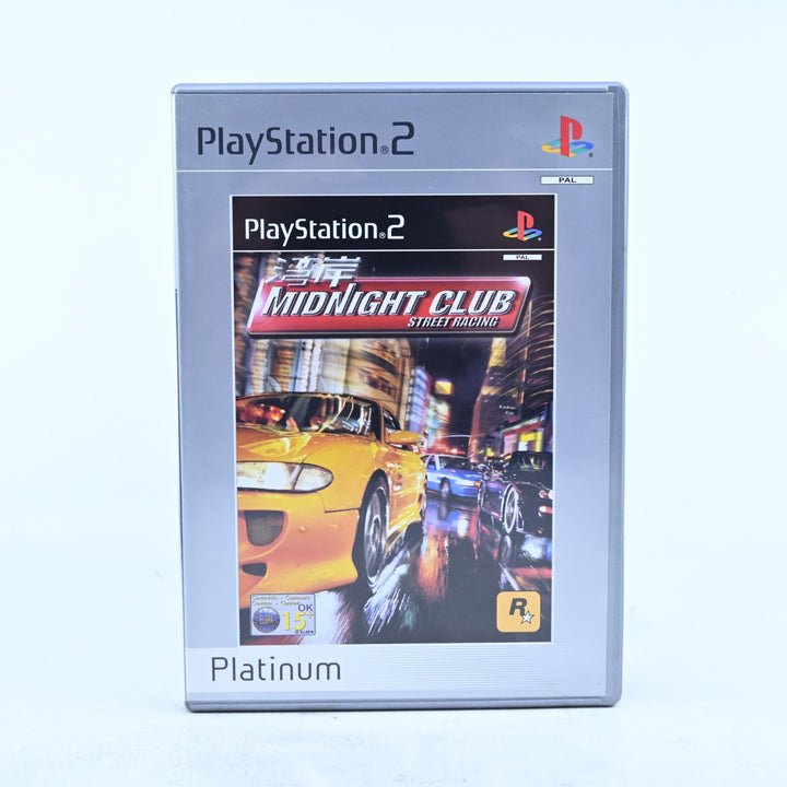 Midnight Club - Sony Playstation 2 / PS2 Game + Manual - PAL - MINT DISC!