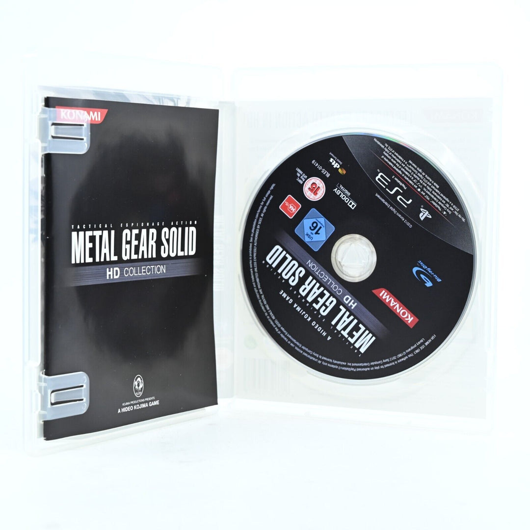 Metal Gear Solid HD Collection - Sony Playstation 3 / PS3 Game + Manual