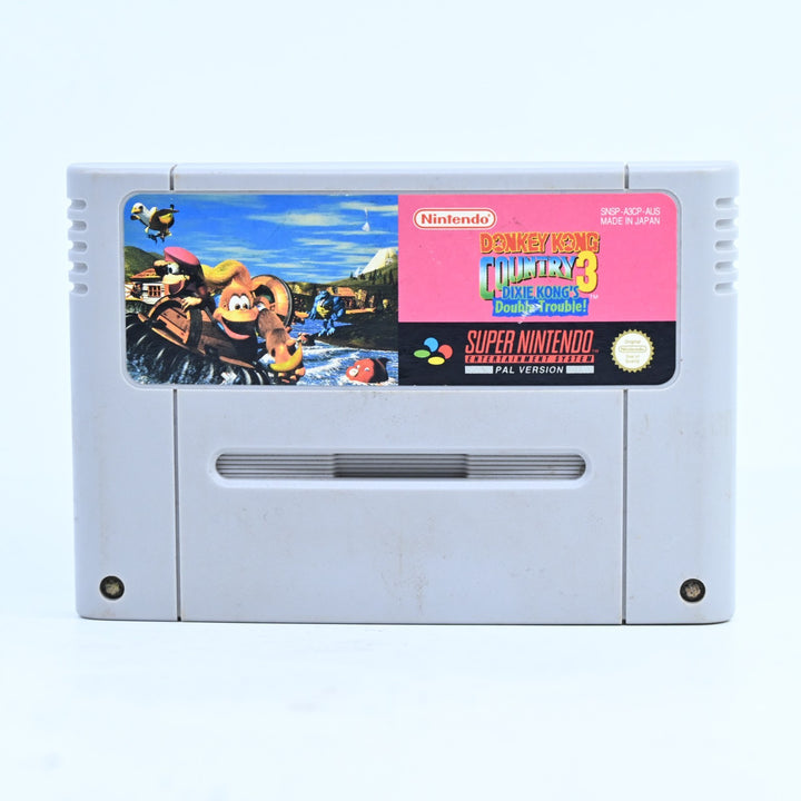 Donkey Kong Country 3: Dixie Kong's Double Trouble - SNES Game - PAL