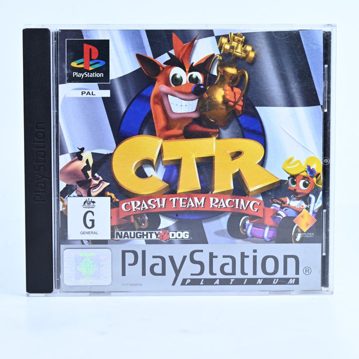 CTR: Crash Team Racing - Sony Playstation 1 / PS1 Game + Manual - PAL