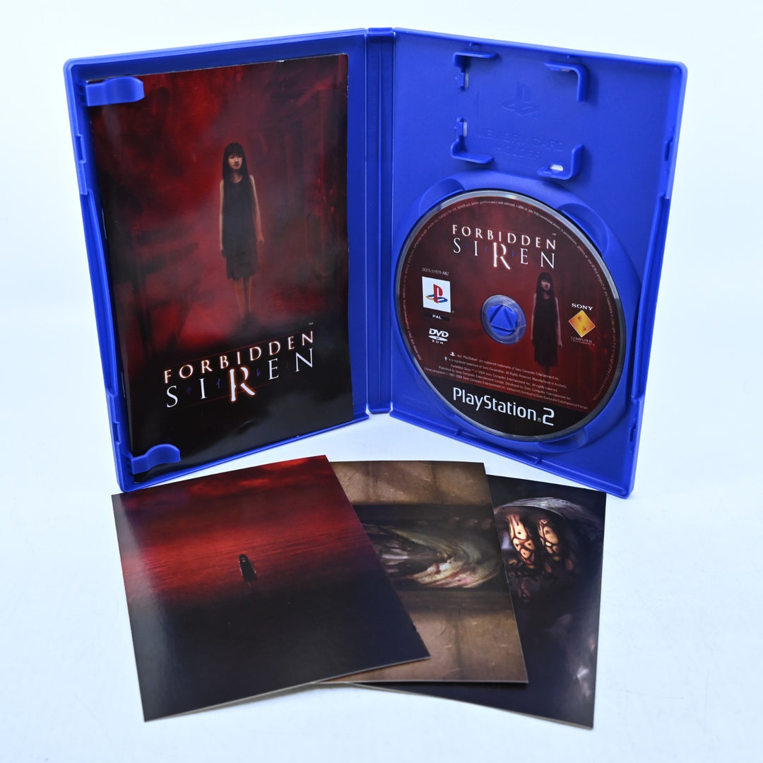 Forbidden Siren - Sony Playstation 2 / PS2 Game + Manual - PAL - MINT DISC!