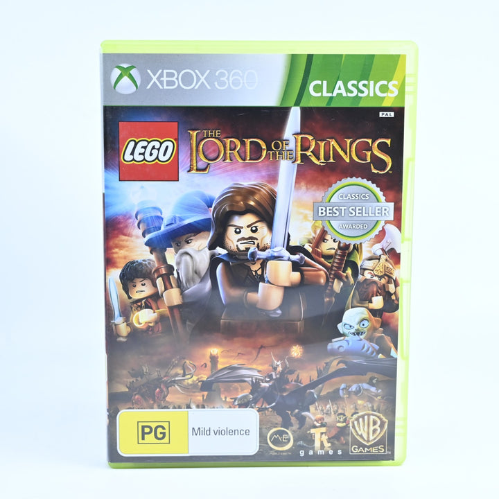 LEGO The Lord of the Rings - Xbox 360 Game + Manual - PAL - MINT DISC!