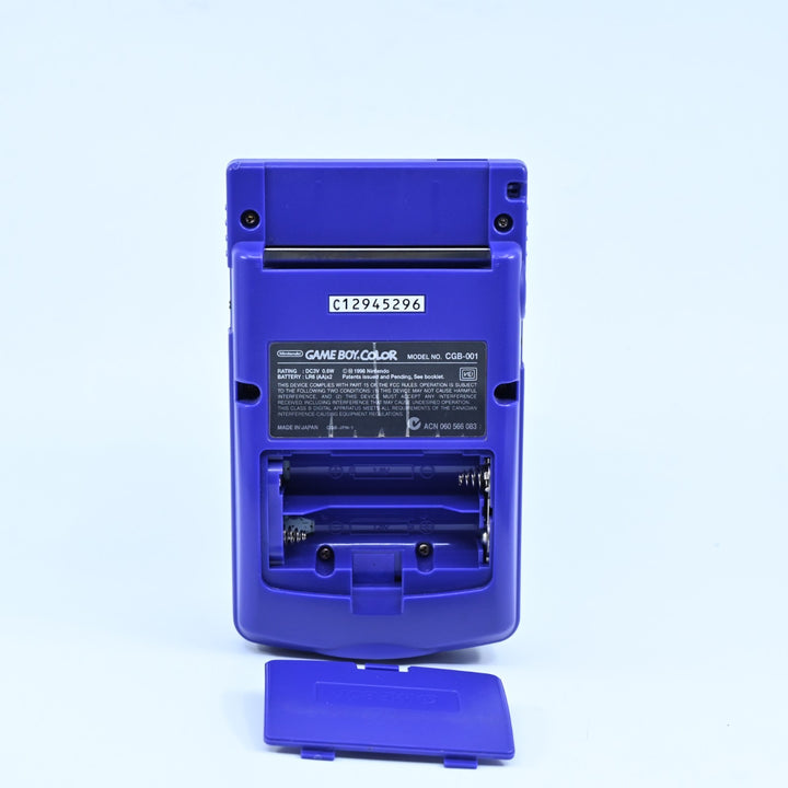Grape Purple Nintendo Gameboy Color Boxed Console - AUS PAL - Holo label