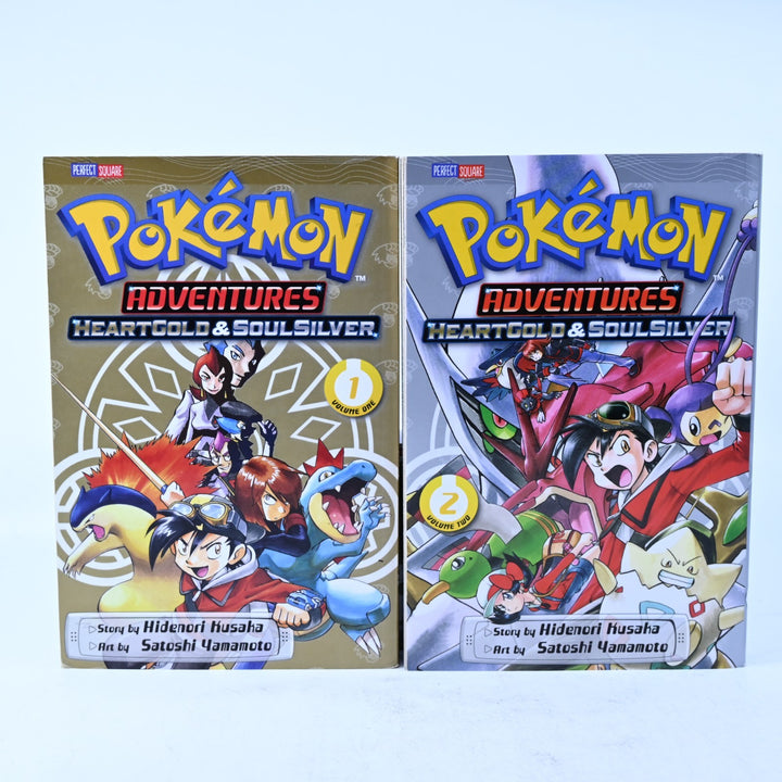 Pokemon Adventures: HeartGold &amp; SoulSilver - Vol. 1 &amp; 2 - Manga