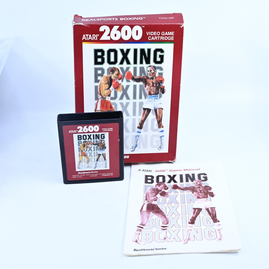 RealSports Boxing - Atari 2600 Boxed Game - PAL - FREE POST!