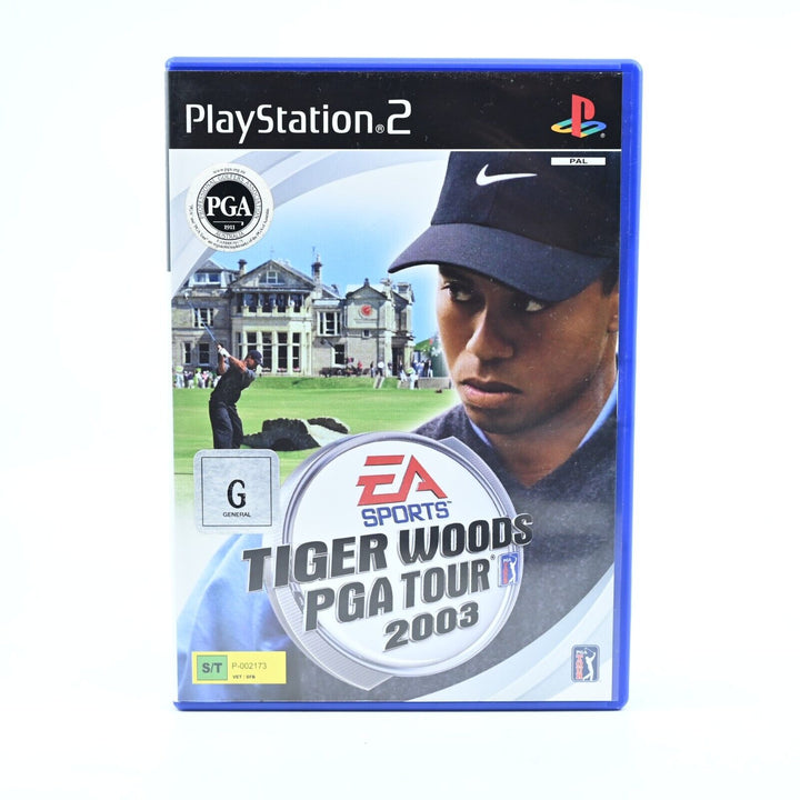 Tiger Woods PGA Tour 2003 - Sony Playstation 2 / PS2 Game + Manual - PAL