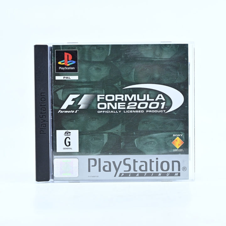 Formula One 2001 - Sony Playstation 1 / PS1 Game + Manual - PAL