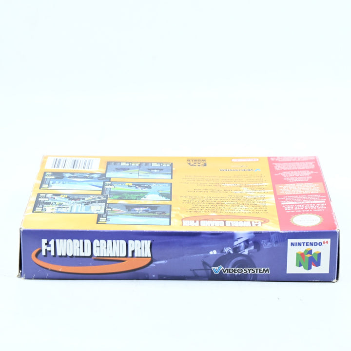 F-1 World Grand Prix - N64 / Nintendo 64 Boxed Game - PAL - FREE POST!