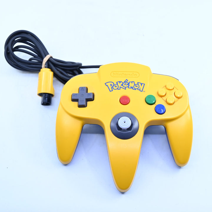 Limited Edition Pokemon Console - N64 / Nintendo 64 Console - PAL