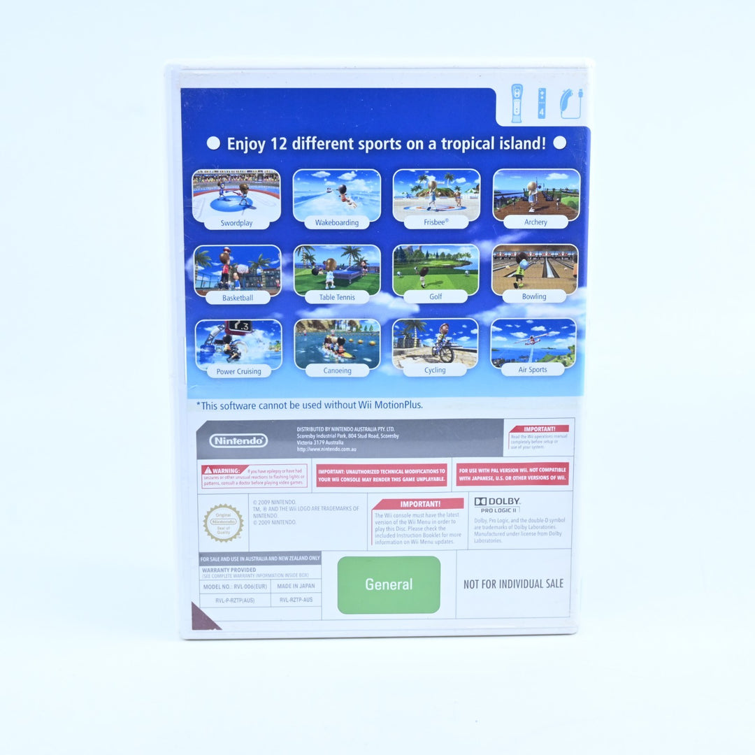 Wii Sports Resort - Nintendo Wii Game - No Manual - PAL - MINT DISC!