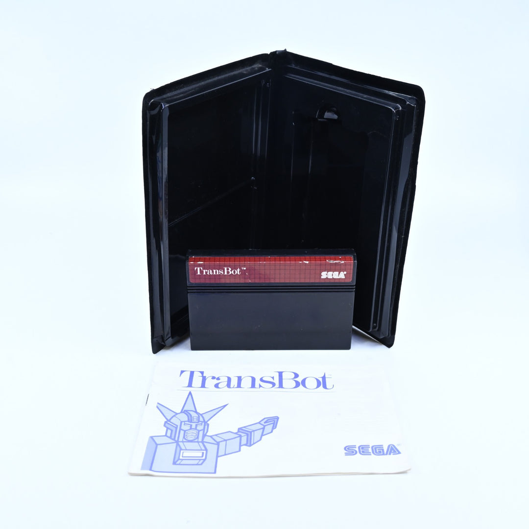 TransBot - Sega Master System Game + Manual - PAL - FREE POST!