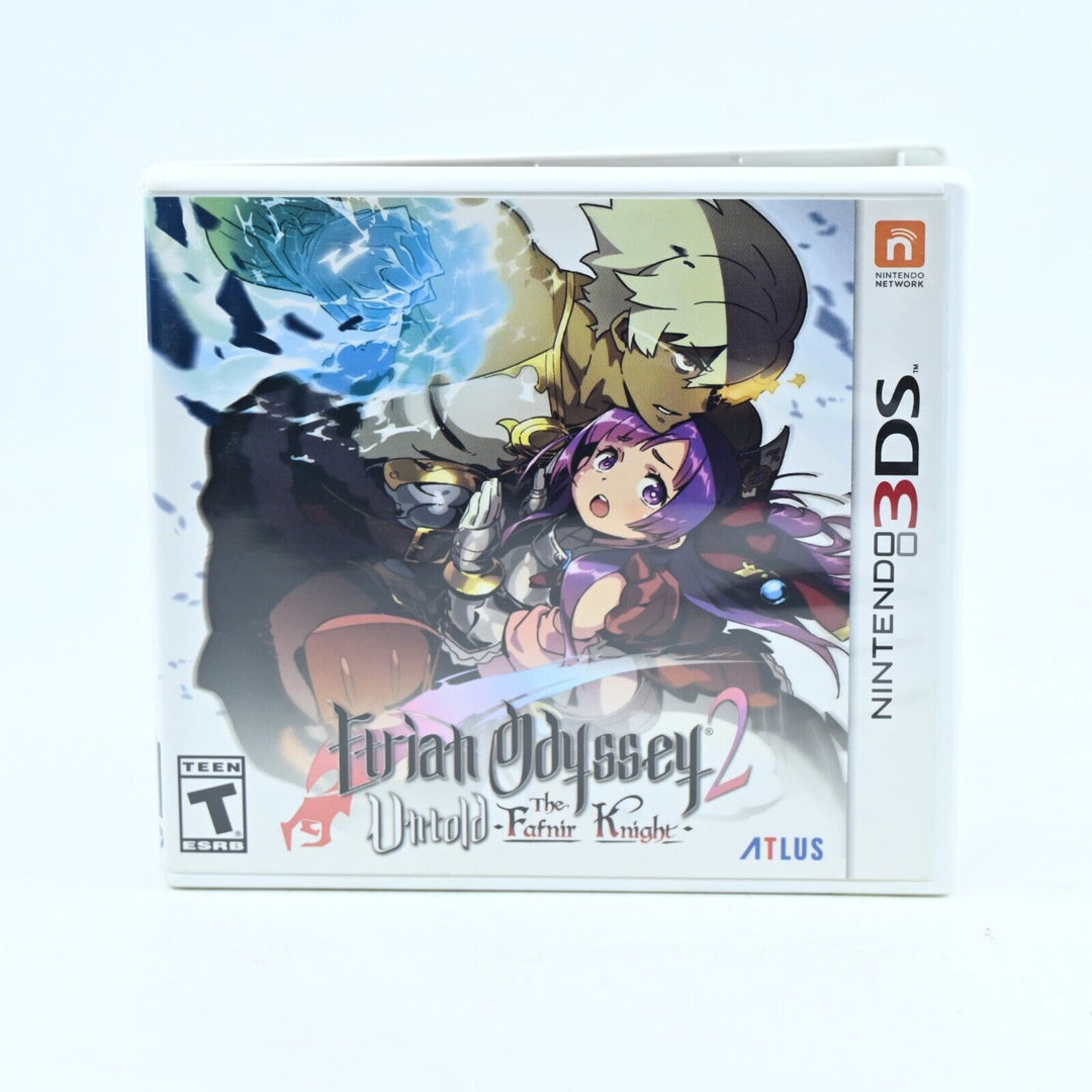 Etrian Odyssey 2 Untold: The Fafnir Knight - Nintendo DS Game - NTSC + Manual