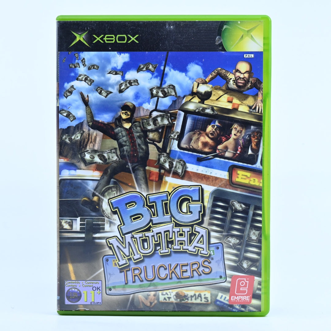 Big Mutha Truckers - Original Xbox Game + Manual - PAL - MINT DISC!