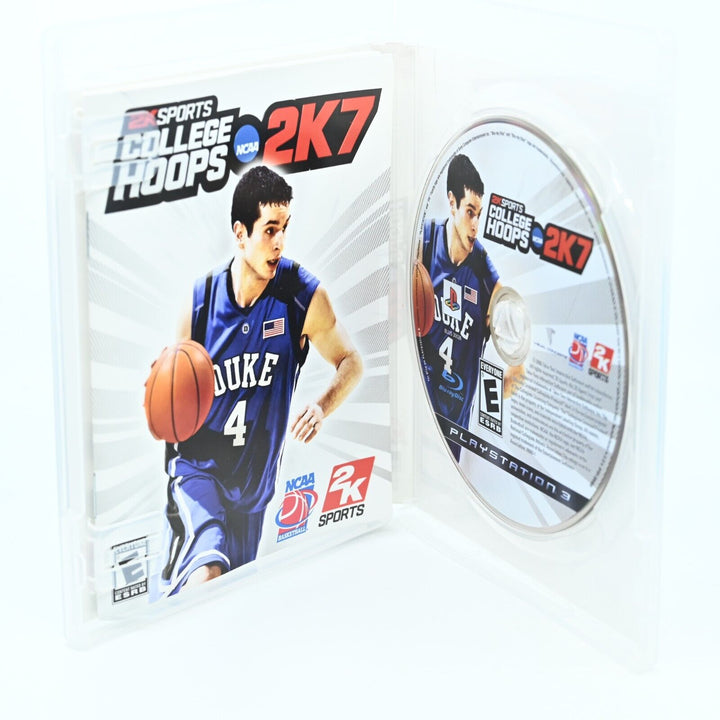 NCAA College Hoops 2K7 - Sony Playstation 3 / PS3 Game + Manual - MINT DISC!